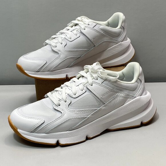 Under Armour UA Forge 96 Leather Reissue Sneakers – Unisex 8M / 9.5W – White - Picture 1 of 10